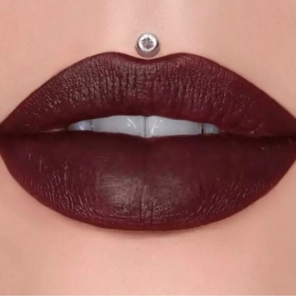 JEFFREE STAR COSMETICS NIB VELVET TRAP Lipstick COMMUNION WINE Deep Wine Red - Picture 1 of 11